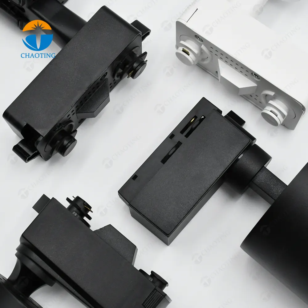 Recessed/Surface-Mounted Aluminum COB LED Track Spotlight 7-30W For 2/3/4-Wire Track