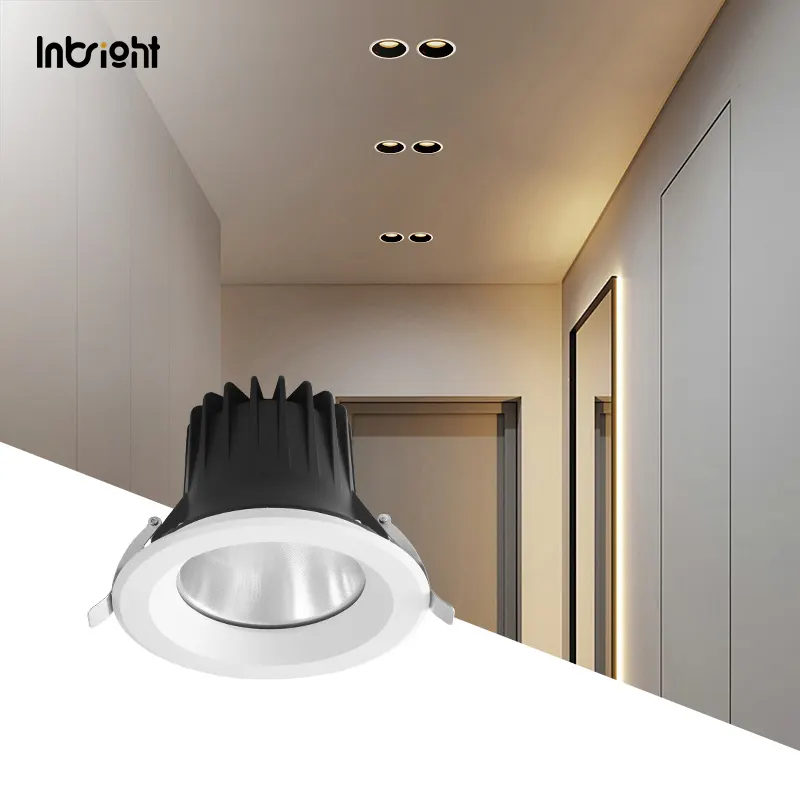 Anti-Glare Dimmable Recessed LED Downlight 13-48W IP65