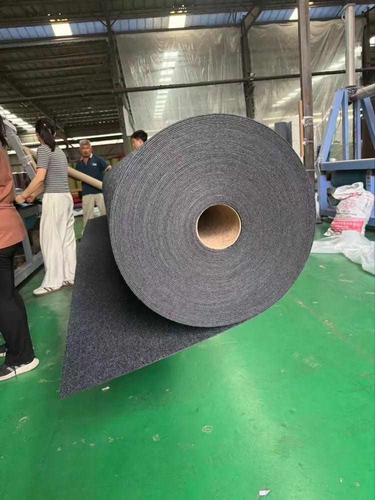 Needle-Punched Ribbed Polyester Exhibition And Event Carpet
