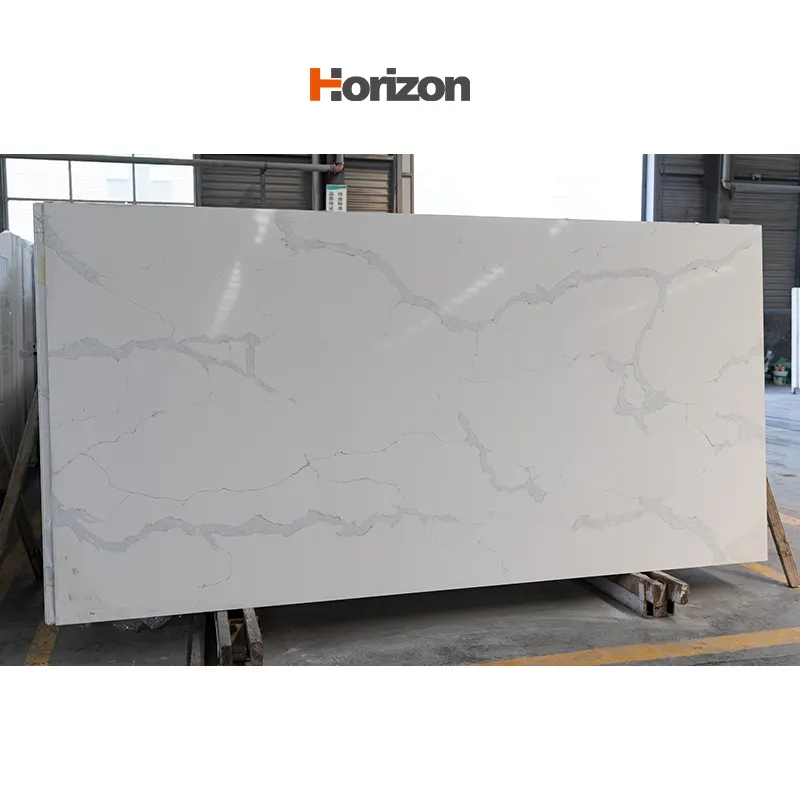 Engineered Quartz Slab 3200x1600mm 12mm For Countertops