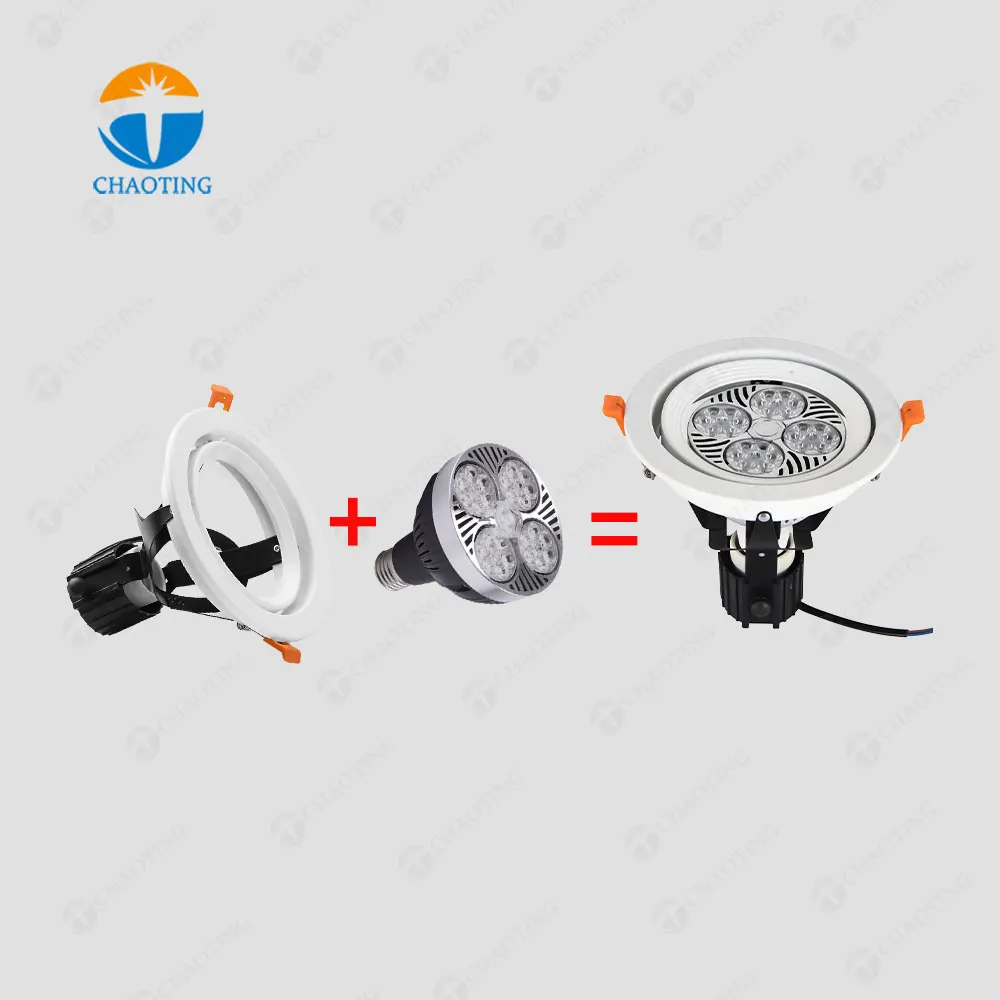 Recessed Aluminum Downlight Housing PAR30