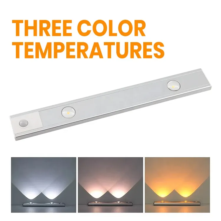 Motion-Sensor Slim Aluminum LED Cabinet Light 0.8-2.5W 12V