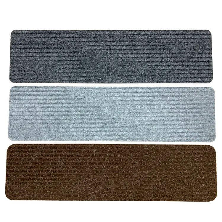 Self-Adhesive Rubber Stair Tread Carpet Mat