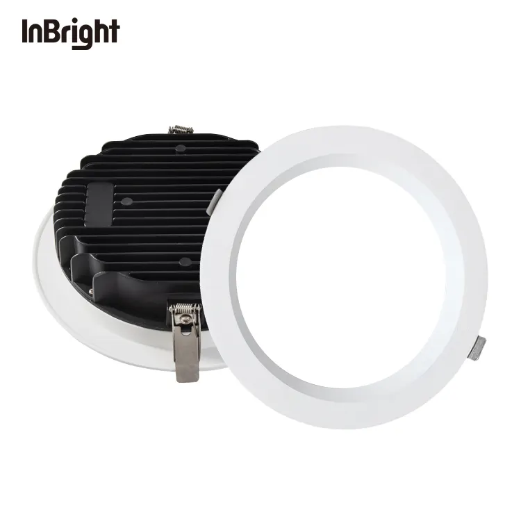 Dimmable Recessed Aluminum LED Downlight 15-40W IP20