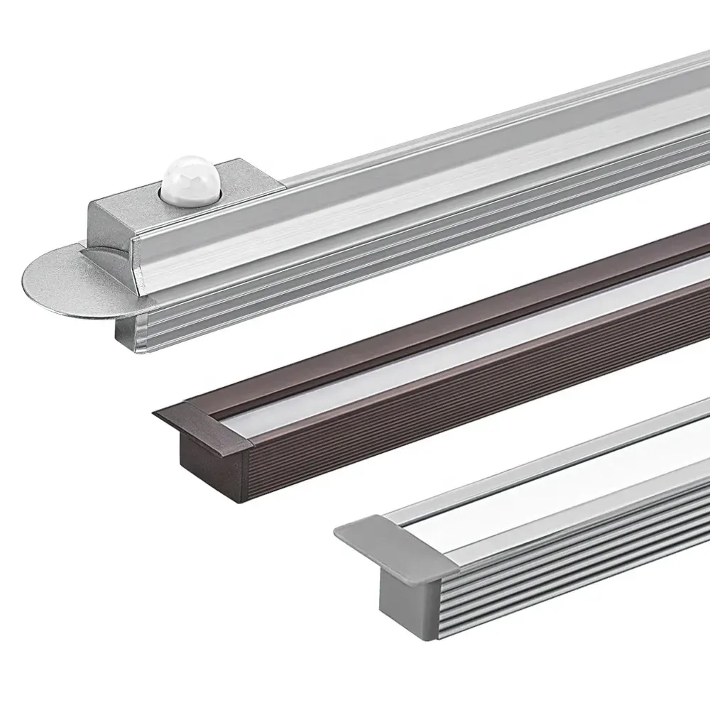 Slim Recessed Aluminum LED Cabinet Light 7W 12V