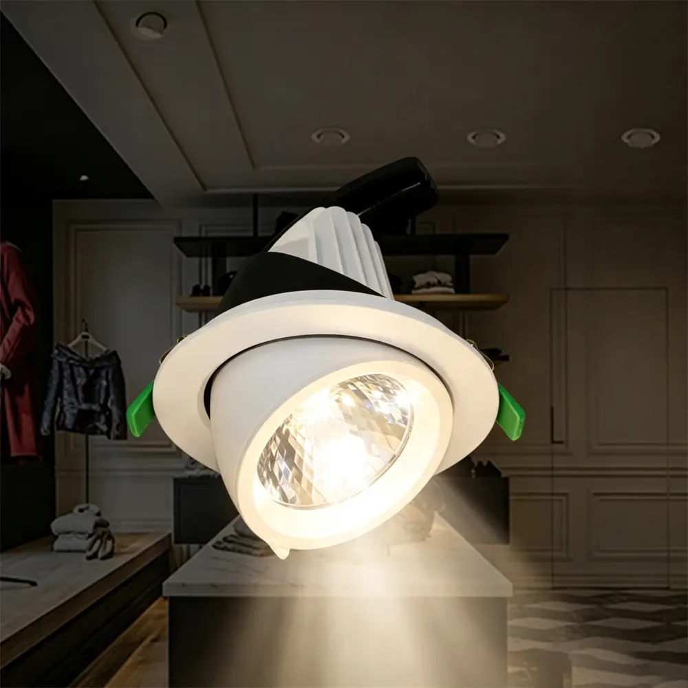 Adjustable Recessed Aluminum LED Downlight