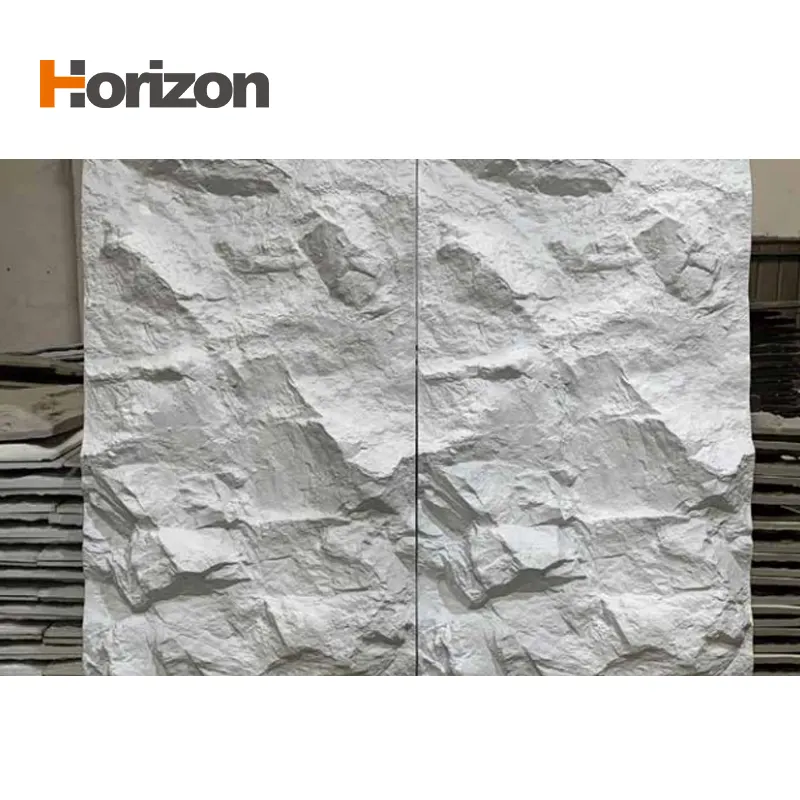 PU Stone-Look Wall Panel For Interior And Exterior Wall Cladding
