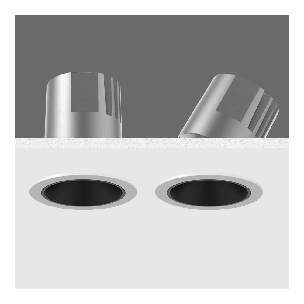 Trimless Recessed Aluminum LED Downlight IP65 75mm