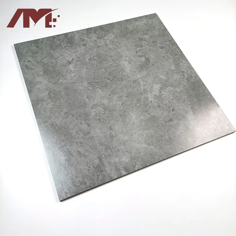 Concrete-Look Gray Glazed Porcelain Wall And Floor Tile 600x600mm product sample