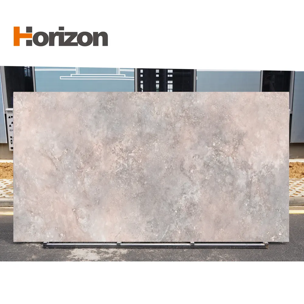 3D-Printed Calacatta Gray Engineered Quartz Slab
