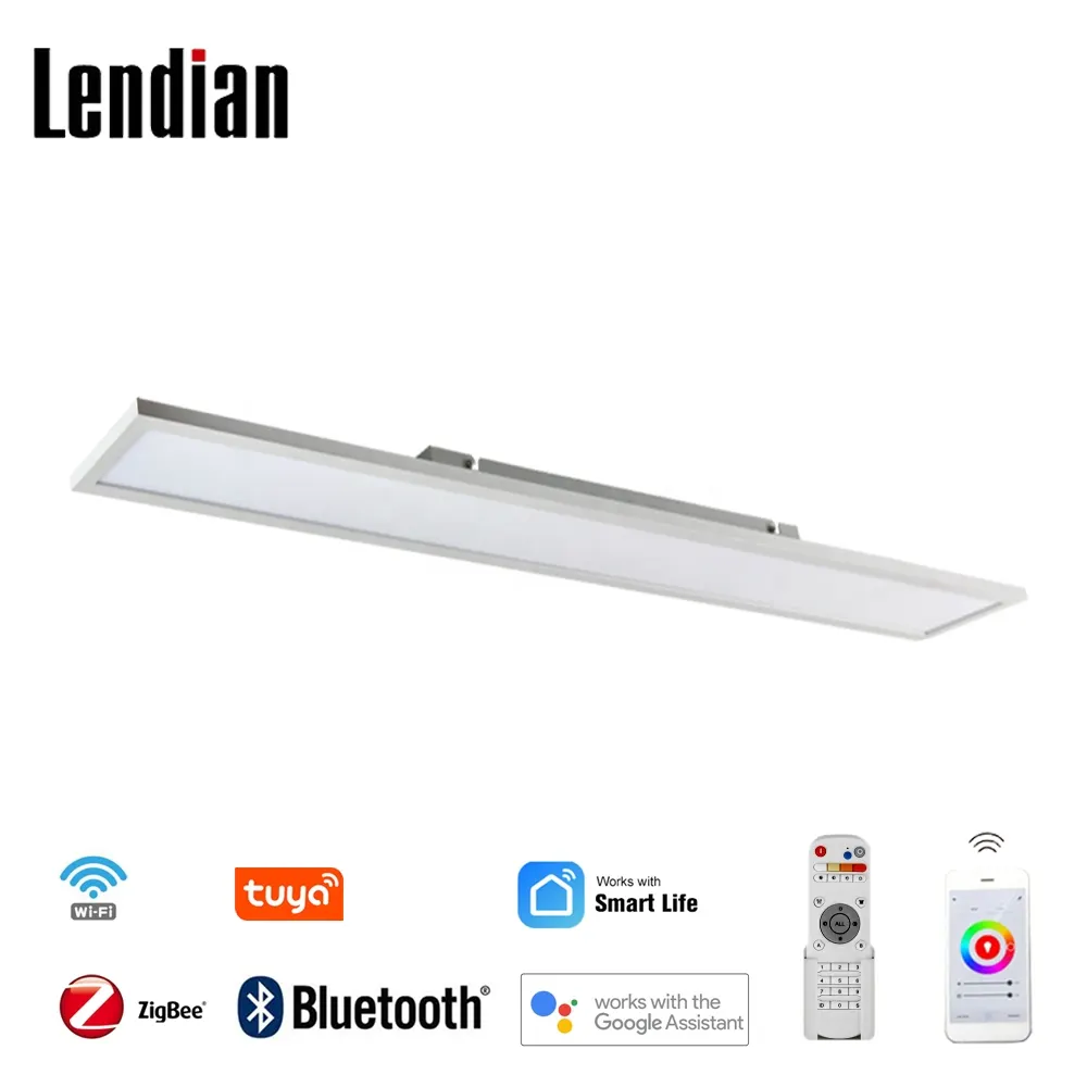 Anti-Glare Adjustable Smart Dimmable LED Panel Light 48/60W