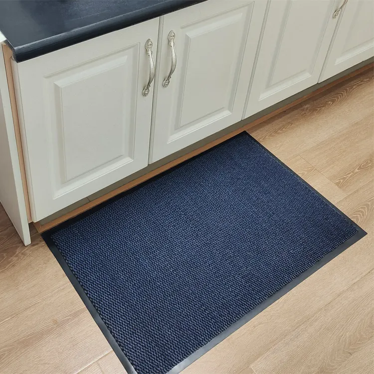 Non-Slip Cut-Pile PVC Entrance Door Mat With PVC Backing
