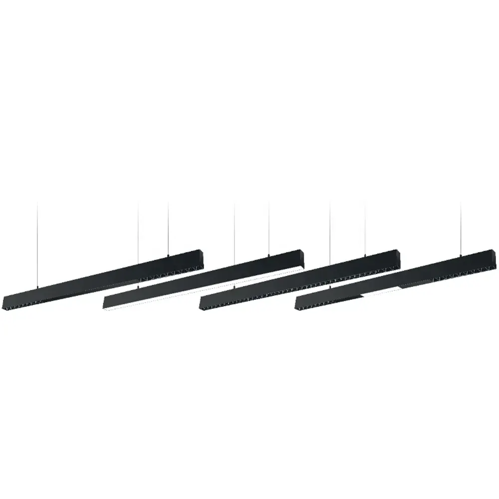 Surface-Mounted Aluminum Linear LED Pendant Light 1180x43x66 15-45W