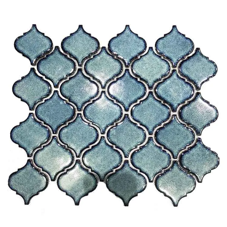 White Glass Mosaic Tile 8mm Thick