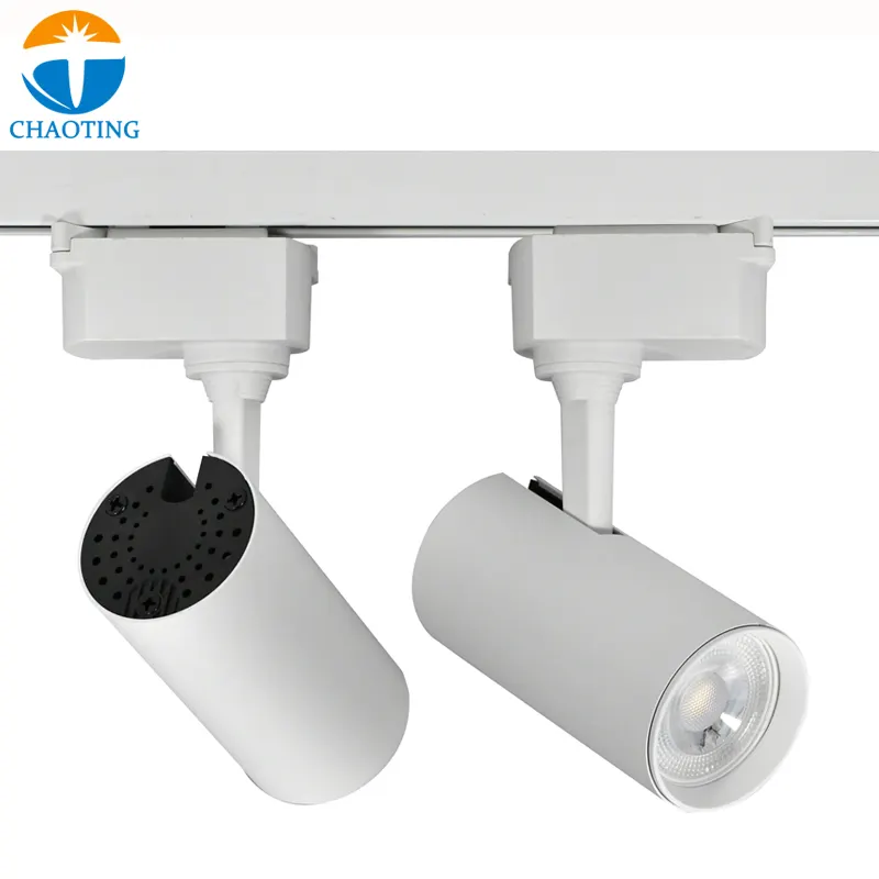 Dimmable Aluminum Track Spotlight Housing GU10