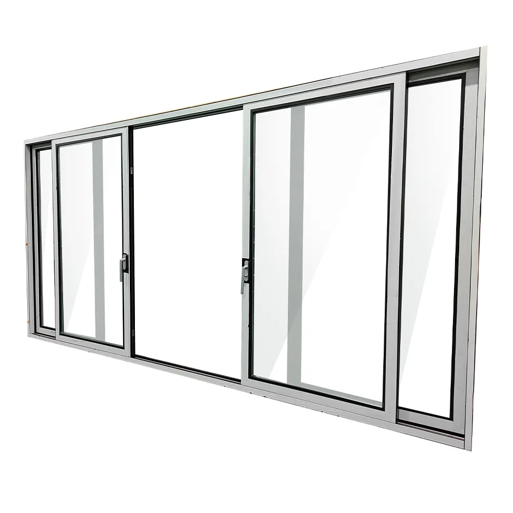 Thermal-Break Aluminum Sliding Door 5+12A+5mm