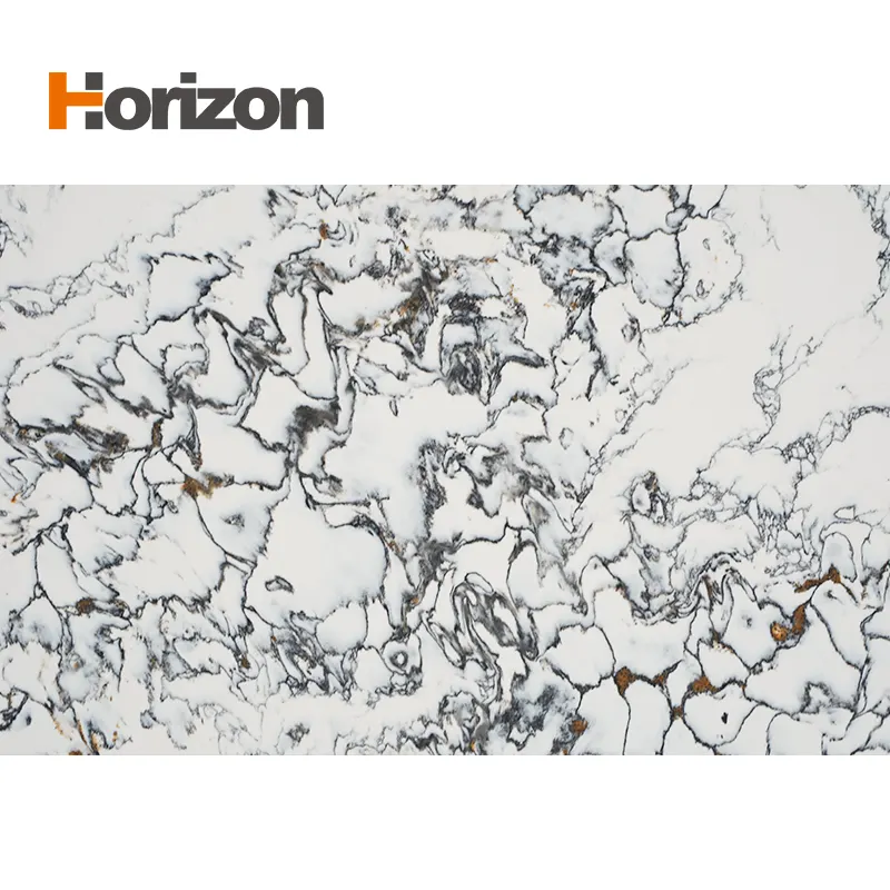 White Engineered Quartz Slab 3200x1600mm