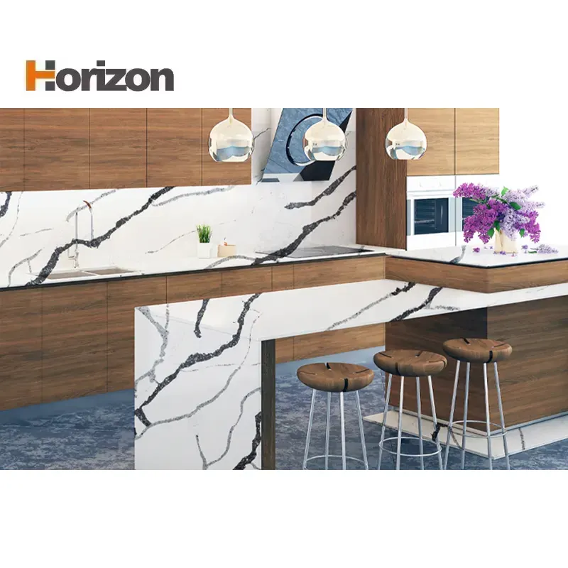 Calacatta Engineered Quartz Slab 3200x1600mm