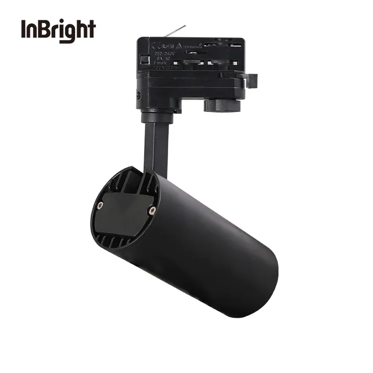 Anti-Glare Rotatable Aluminum LED Track Spotlight 12-36W