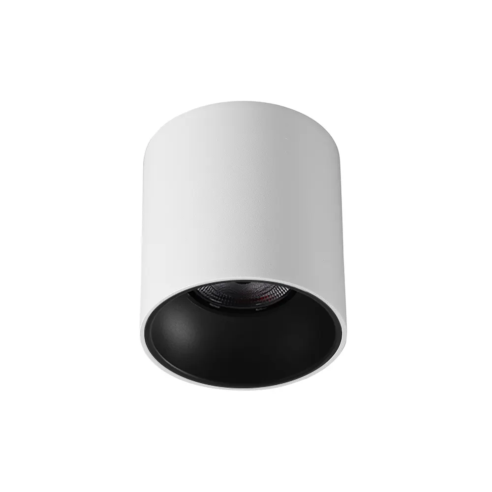 Anti-Glare Surface-Mounted Aluminum COB LED Downlight 10/40W