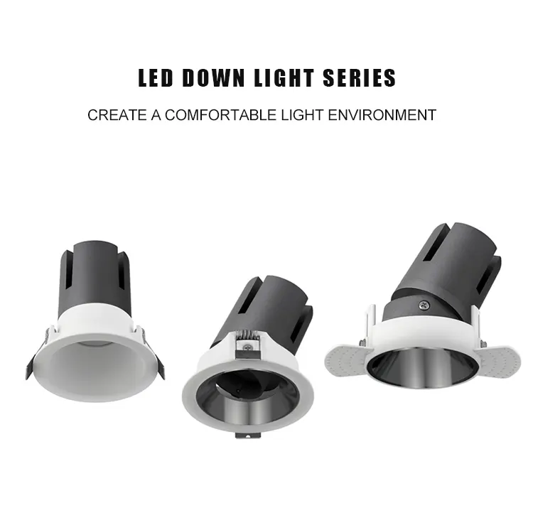 Adjustable Smart Dimmable Recessed LED Downlight 12-40W 2700K/6500K