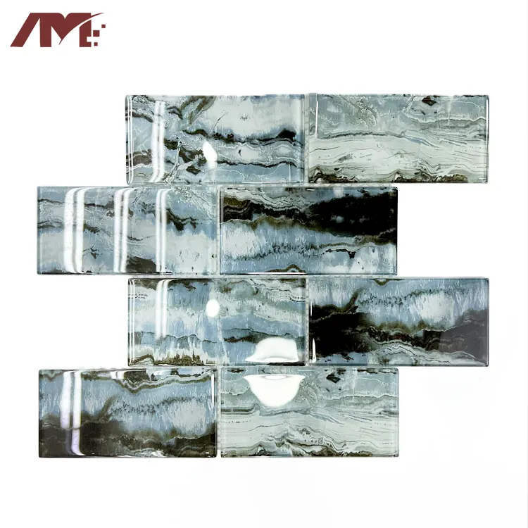 Glass Mosaic Tile 375x340x6mm