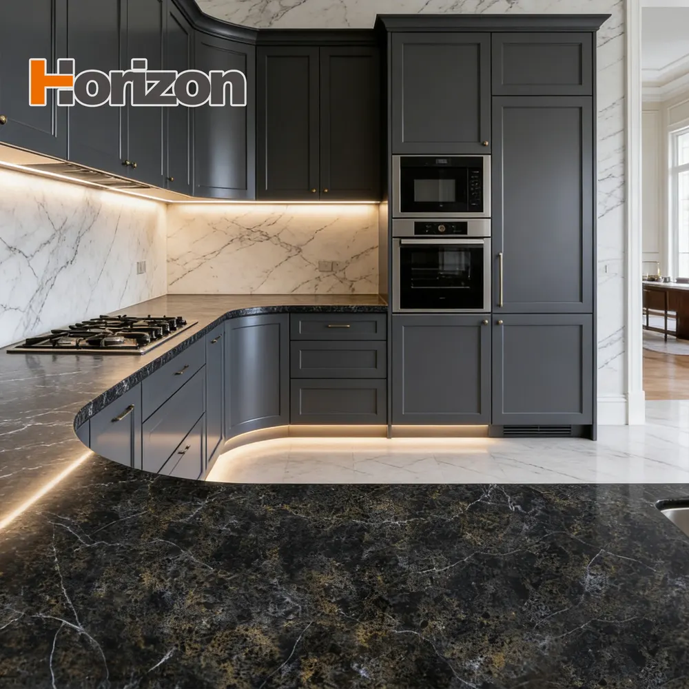 Calacatta Engineered Quartz Slab 3200x1600mm