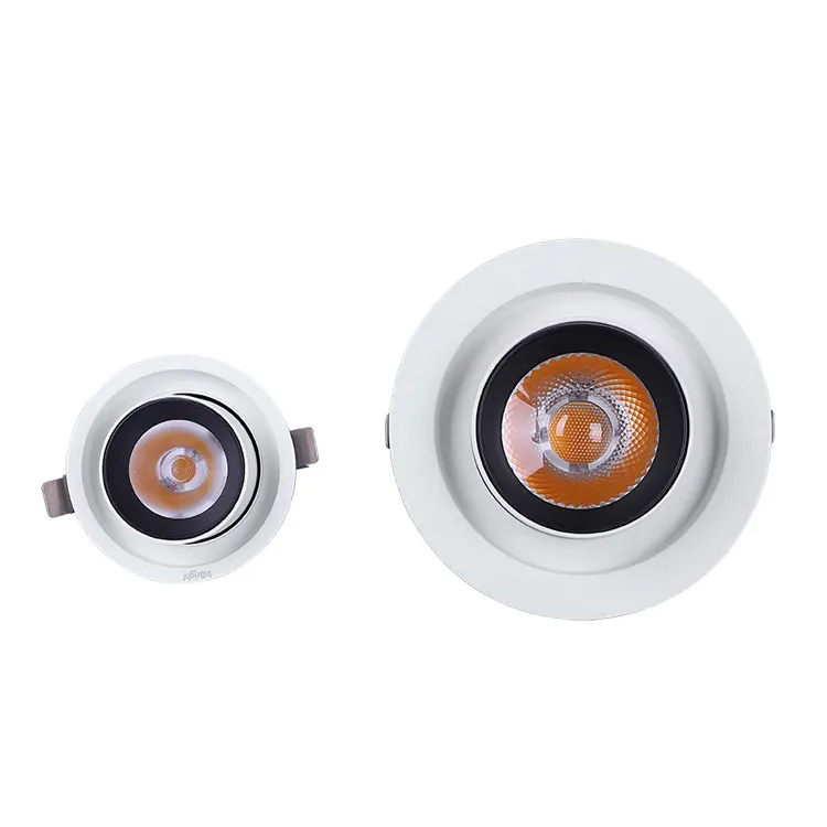 Anti-Glare Recessed Aluminum COB LED Downlight 7-35W