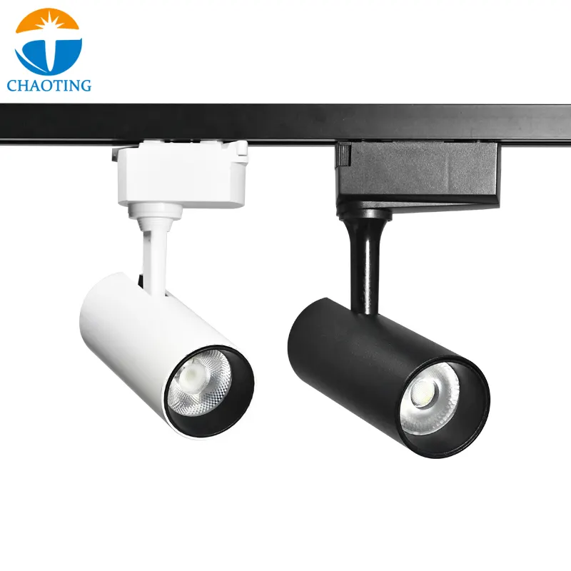 Adjustable Zoomable Dimmable COB LED Track Spotlight 12-30W
