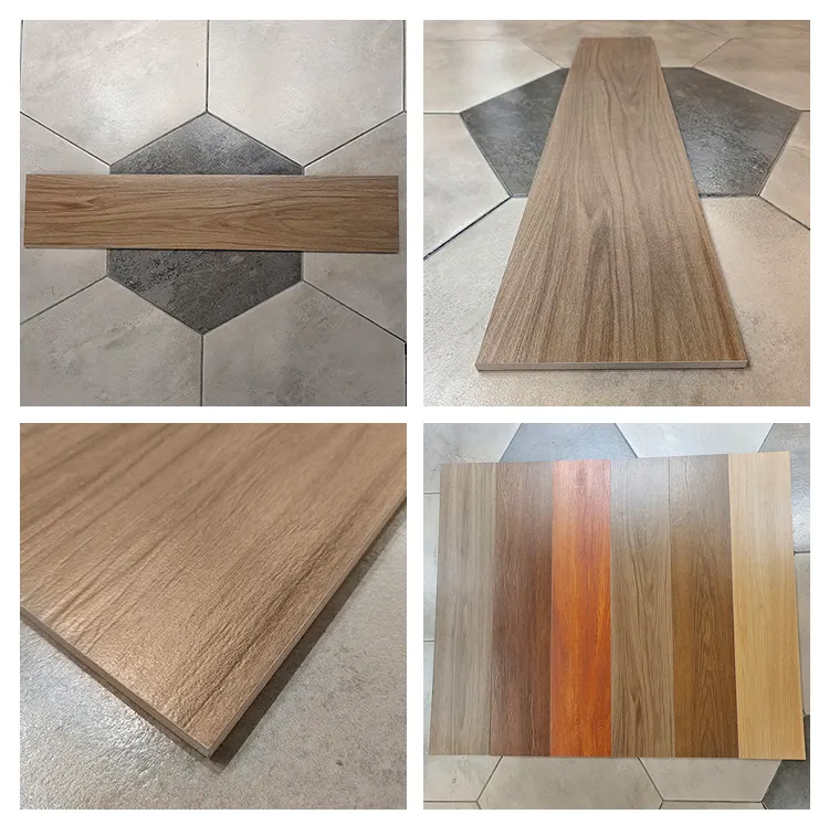 Wood-Look Matte Ceramic Floor Tile 150x800mm