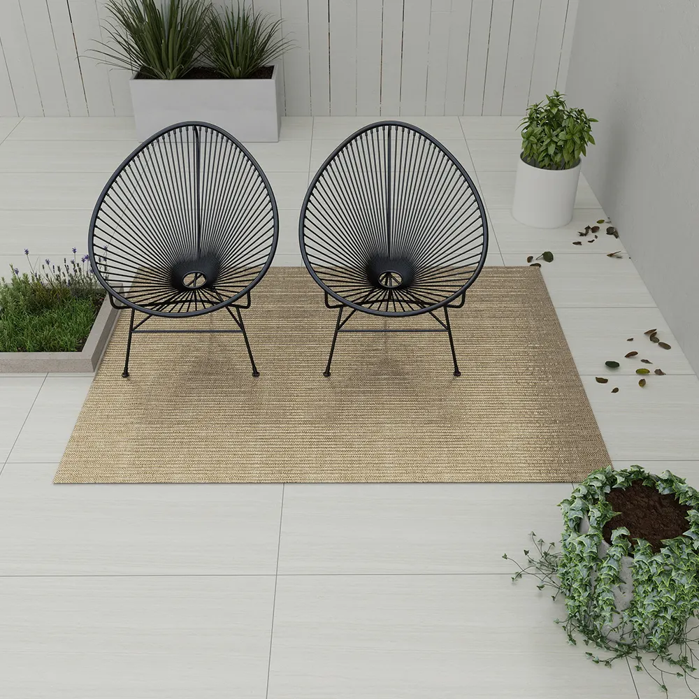 Non-Slip Stone-Look Porcelain Outdoor Tile 60x120cm