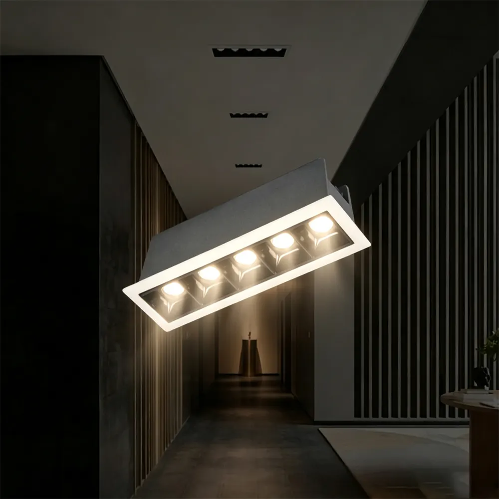 Square Aluminum LED Downlight