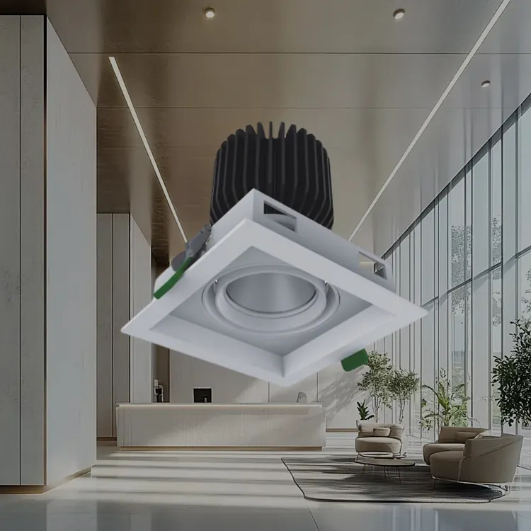 Trimless Recessed Aluminum LED Downlight 28/32W product sample