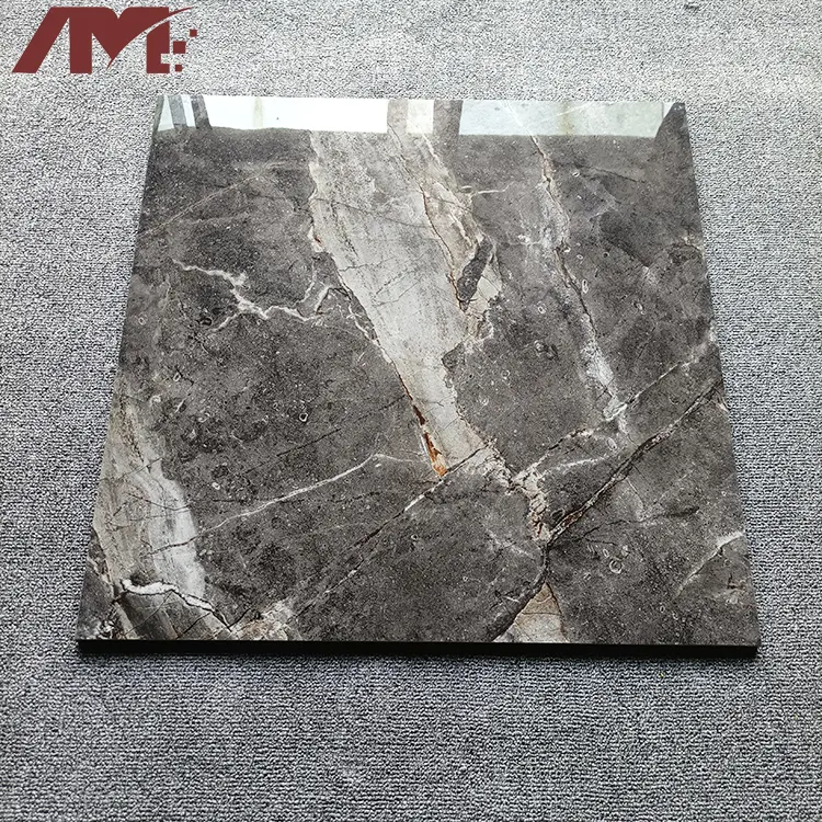 Marble-Look Porcelain Floor Tile 600x600mm
