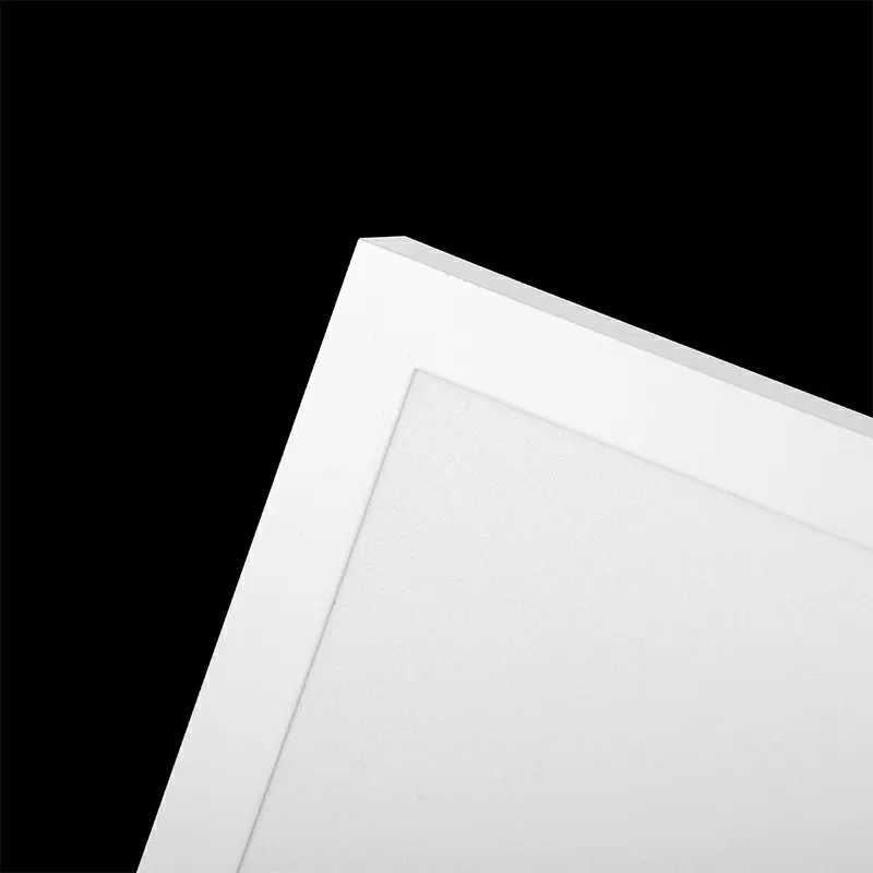 Slim Surface-Mounted Round LED Panel Light 33x25x63 Black/White IP65