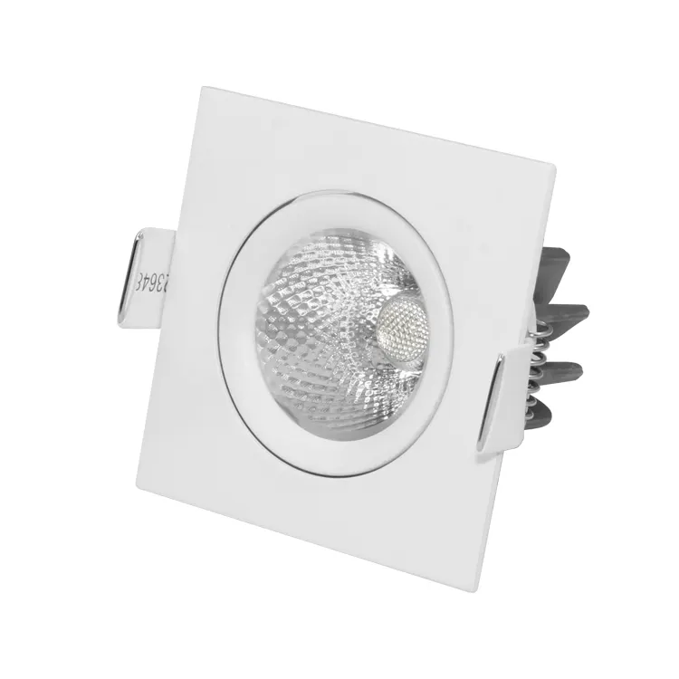 Adjustable Dimmable Recessed Square LED Downlight 5-30W