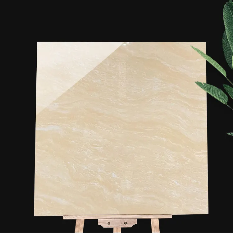 Stone-Look Polished Porcelain Wall And Floor Tile 600x600mm