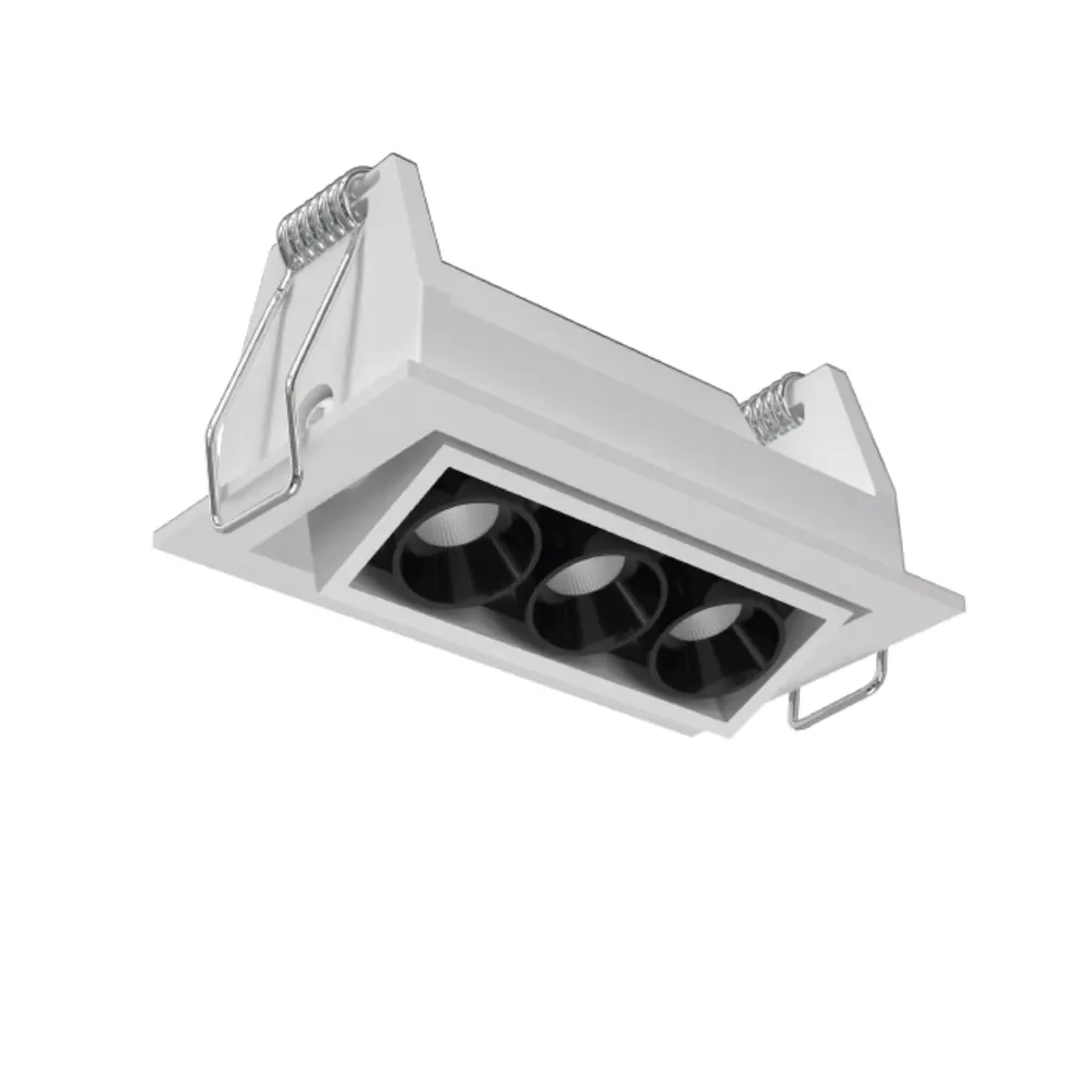 Adjustable Smart Dimmable Recessed LED Grille Spotlight 6-20W