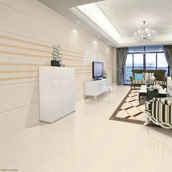 Travertine-Look Gray Matte Porcelain Floor Tile 12x60 product sample