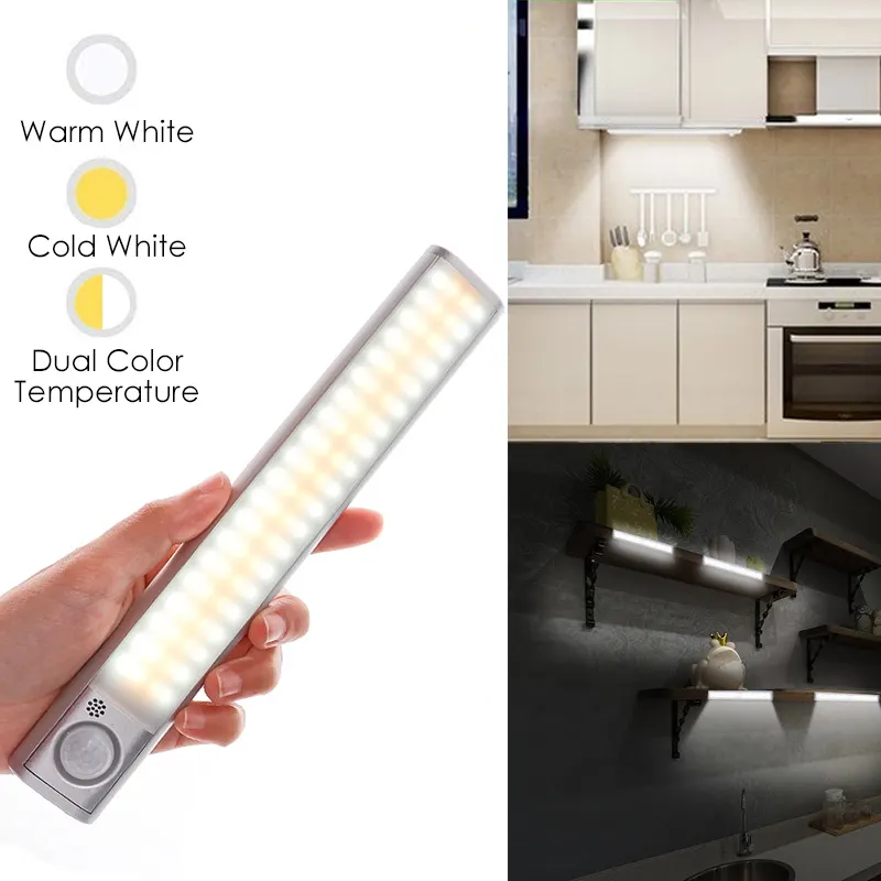 Motion-Sensor Smart LED Cabinet Light