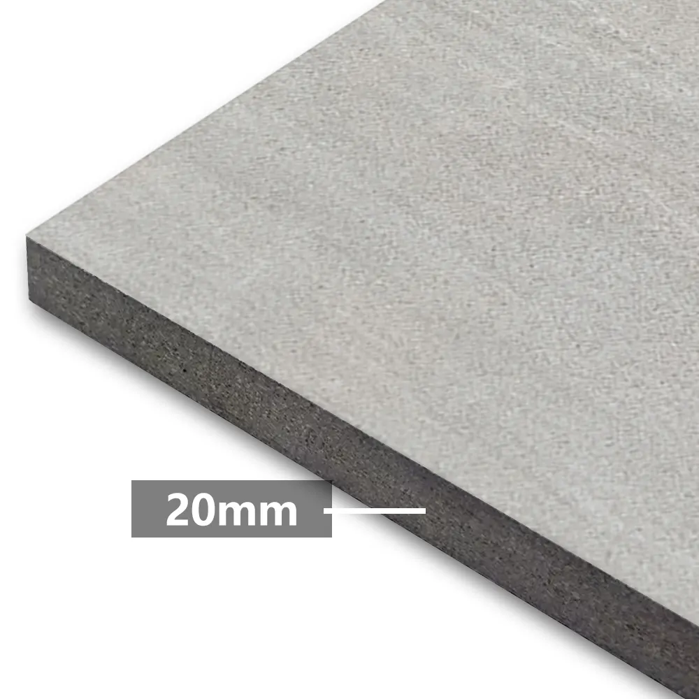 Non-Slip Stone-Look Porcelain Outdoor Tile 600x600x20mm