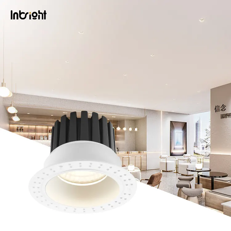 Trimless Dimmable Recessed COB LED Downlight 10-25W IP65 product sample