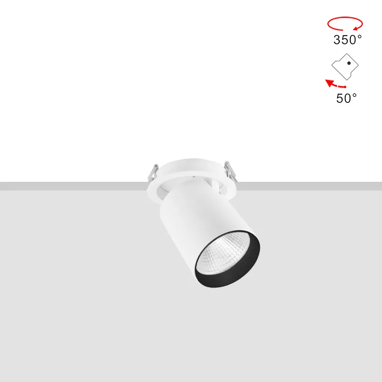 Recessed Aluminum LED Downlight 30W 75mm