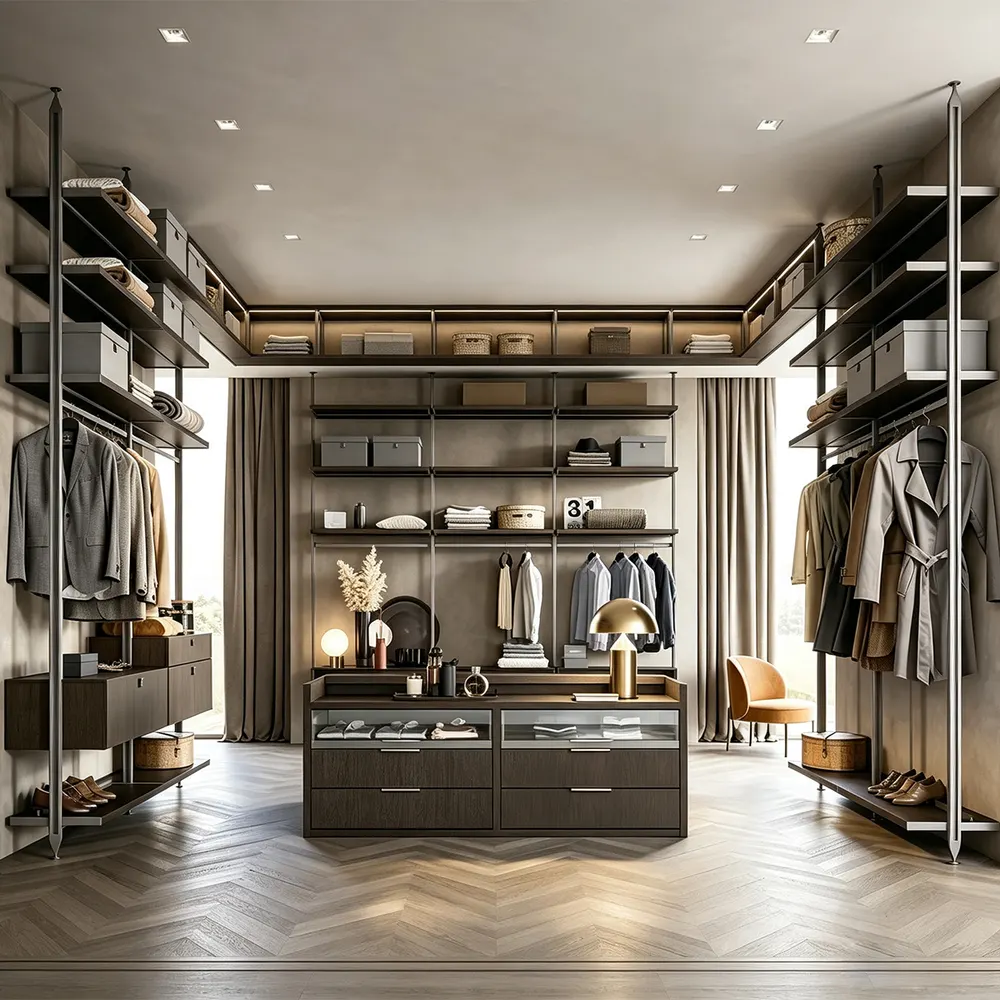 Modern Bedroom Wardrobe For Clothing Storage