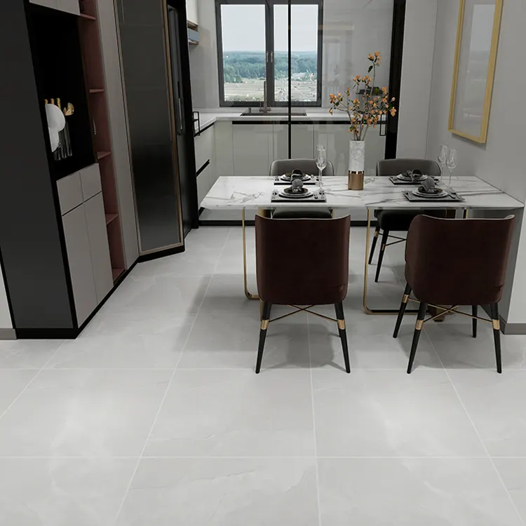 Non-Slip Stone-Look Porcelain Floor Tile 600x600mm