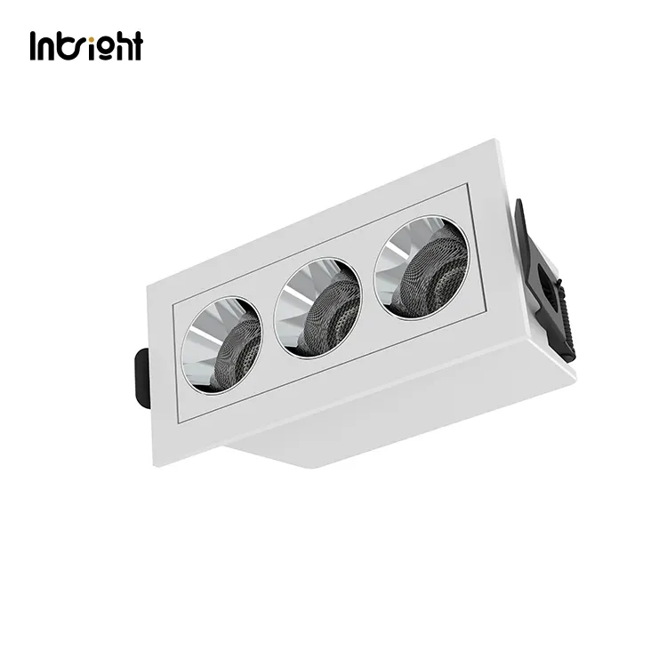 Recessed Aluminum LED Downlight 2-30W