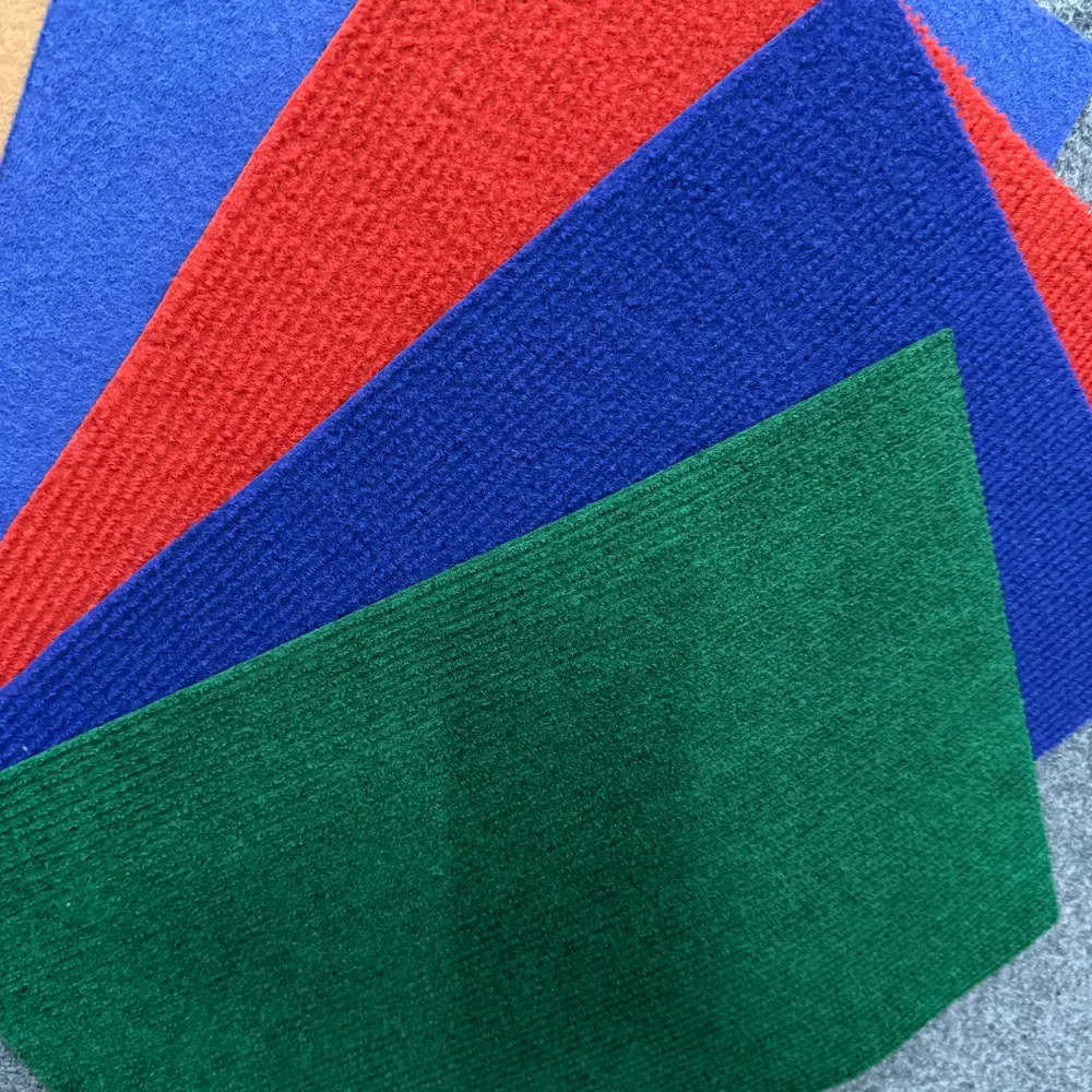 Ribbed Polyester Exhibition And Event Carpet