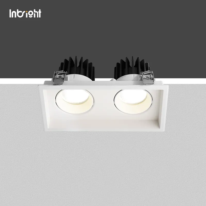 Recessed Aluminum LED Grille Spotlight 10-25W
