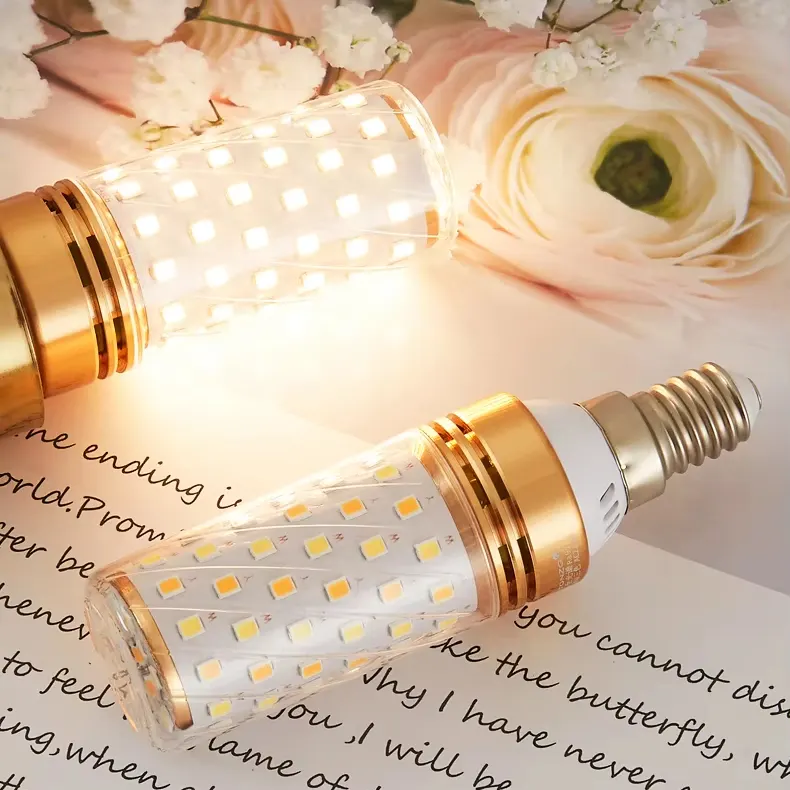 Aluminum LED Light Bulb 12/16W E27/E14 Base 3CCT Selectable