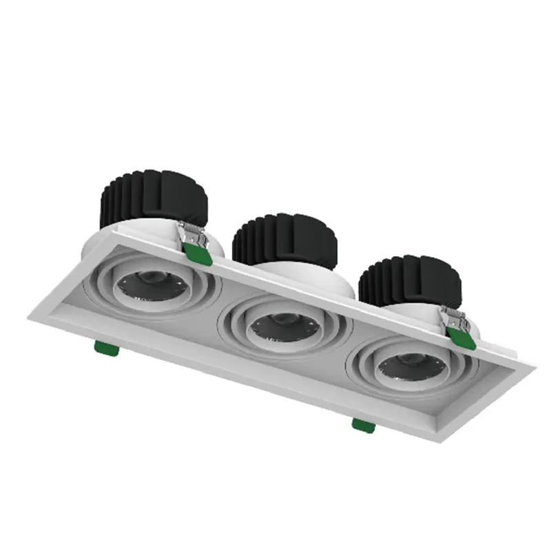 Square Aluminum LED Downlight 24-32W
